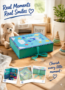 Caja de Regalo Personalizada para Recuerdos de Bebé, Cajas Rígidas con Impresión UV, Papel Kraft, Diseño Colorido, Cajones de Cartón, Notas de Dientes, Cumpleaños - Product Image 5