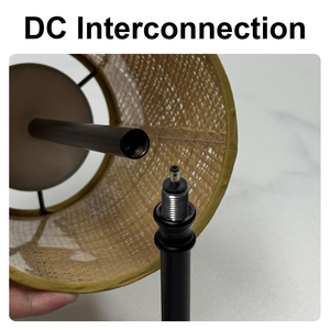 Đèn bàn sạc chất lượng cao, chụp đèn vải thay thế được, đèn LED, điều chỉnh nhiệt độ màu, có thể điều chỉnh độ sáng, thích hợp cho phòng ngủ - Product Image 2