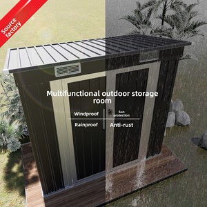 <span class=keywords><strong>Abri</strong></span> <span class=keywords><strong>de</strong></span> <span class=keywords><strong>jardin</strong></span> incliné 6x4 pieds en acier galvanisé, imperméable, <span class=keywords><strong>pour</strong></span> outils <span class=keywords><strong>de</strong></span> <span class=keywords><strong>jardin</strong></span>, remise extérieure, vente en gros usine - Product Image 3