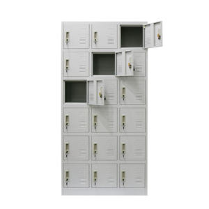 18 باب خزانة فولاذية عالية التوافر ، خزانة حمام حفرة - Product Image 2