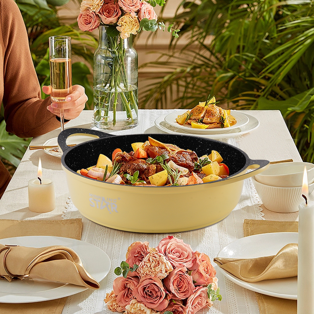 WINNING STAR Nonstick Cookware Set - Durable & Versatile