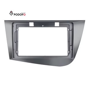 Panel Estéreo Específico para Seat León, 9 Pulgadas, Plástico ABS, Apariencia de Titanio, 2005-2012, Volante a la Izquierda - Product Image 1