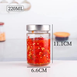 Lọ Thủy Tinh Mật Ong Mứt Kín Tròn 750Ml Có Nắp Kim Loại Sâu - Product Image 4