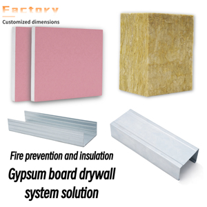 Lớp tiêu chuẩn một tấm thạch cao chống cháy cho các ứng dụng tường nội thất - Product Image 6