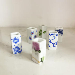 จานเซรามิกขนาดเล็กสำหรับใช้ในบ้านตุ๊กตาขนาดเล็กจานของเล่นสำหรับเครื่องครัวขนาดเล็กสไตล์เดียวกัน - Product Image 5