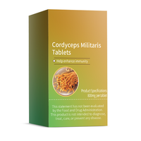 Comprimés de Cordyceps Militaris Changxing Haute Pureté 45mg d'Adénosine par 100g