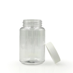 Venta al por Mayor de Botellas de Plástico Transparentes de 100ml y 120ml para Píldoras y Vitaminas, con Impresión Personalizada y Tapa de PP - Product Image 2