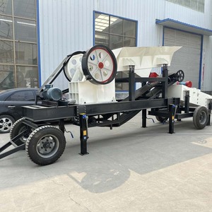 Basso prezzo portatile mini PE250 * 400 frantoio a mascella con motore diesel per l'estrazione e l'estrazione - Product Image 3