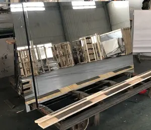 Venta al por mayor precio barato Espejo de aluminio espejos de vidrio flotado espejos de plata de pared