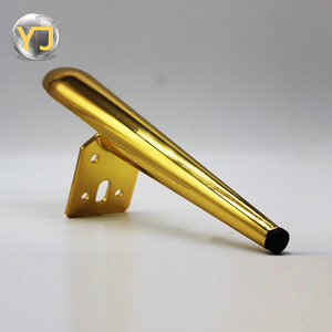 Gold Plated Furniture <b>Legs</b> 150mm Heavy Duty <b>Sofa</b> Support Industrial Design - Product Image 3
