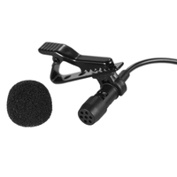 Portátil 150cm Mini Clip-on Omnidireccional USB Lavalier Micrófono Estéreo inalámbrico para PC Computadora Hecho de metal duradero