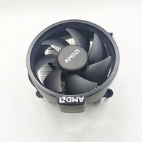 Refroidisseur d'air AM4 AM5 pour processeur Ryzen 5 Wraith Prism d'origine, refroidissement du processeur PC, ventilateur de refroidissement PWM de 90 mm, dissipateur thermique du processeur