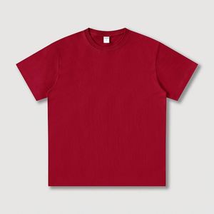 Design High Quality Plain Blank 100% Cotton Men's T-shirts T-shirt for Men DTG Sublimation Screen Printing Custom T Shirt - Product Image 1