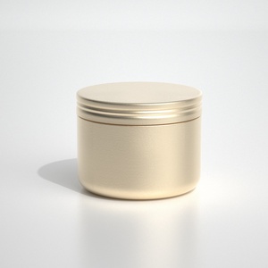 50g 50ml Custom Wholesale Small Mini Tea Container Metal Tin Round Aluminum Can Tea Tins for Loose Tea - Product Image 1