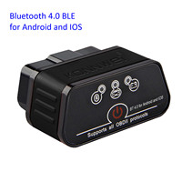 Konnwei KW903 EML327 Mini scanner sans fil Android BT4.0 V1.5 Lecteur de code OBD2 automatique Pic18f25k80 Outils de diagnostic OBD2 pour téléphone