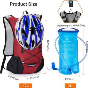 <span class=keywords><strong>Sac</strong></span> d'hydratation léger Rave femmes hommes cyclisme randonnée <span class=keywords><strong>sac</strong></span> à <span class=keywords><strong>dos</strong></span> avec vessie d'eau - Product Image 2