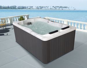 5 personnes bain à remous massage adulte <span class=keywords><strong>turbo</strong></span> spa extérieur grand bain à remous spa - Product Image 3