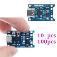 CHY TP4056 Carte de charge de batterie au lithium 18650 Micro USB 5V 1A à double fonction de protection personnalisée pour ordinateur C254