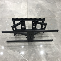 Support mural pour téléviseur incurvé Duty Max Vesa 600X400mm, support mural pour téléviseur à mouvement complet pour téléviseurs LED LCD de 40 à 80 pouces