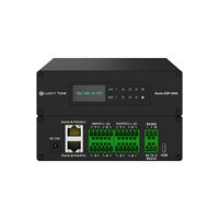Interfaz de Audio Dante con DSP Integrado, PoE, Grabación USB, Procesador de Red Balanceado 4X4