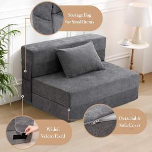 Canapé-<span class=keywords><strong>lit</strong></span> convertible moderne et confortable, extensible, abordable, rétractable, pour chambre à coucher - Product Image 5