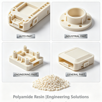 Résine de polyamide PA6 en granulés, qualité moulage par injection, plastique technique pour composants automobiles et industriels