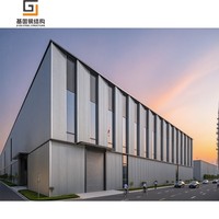 Nave Industrial Prefabricada Económica, Estructura de Acero, Taller, Almacén, Sala de Exposiciones, con una Vida Útil Larga y Estable
