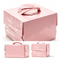 Emballage en papier de qualité alimentaire, boîte cadeau en carton pliable, impression UV, impression de logo personnalisée, boîte à pâtisserie, écologique, recyclable