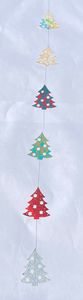 Ornements suspendus en papier de conception faite à la main pour la fête de Noël Décorations de haute qualité Utiliser des ornements suspendus de Noël personnalisés - Product Image 3