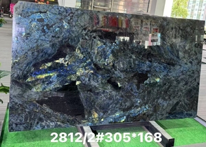 Óng ánh màu xanh Labradorite Granite tấm đá sang trọng hiện đại cho nhà bếp đảo sàn thiết kế phòng tắm vanities nhập - Product Image 2