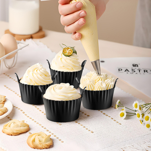 4 Pieces in Set Large Silicone Muffin Cups for Air <strong>Fryer</strong>, Silicon <strong>Egg</strong> Poacher Ramekins for Air <strong>Fryer</strong>, Air <strong>Fryer</strong> <strong>Egg</strong> Molds - Product Image 1