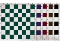 Échiquier en vinyle de haute qualité, vente chaude, avec couleur et taille personnalisées pour le plaisir en famille