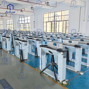 Porte de tourniquet piétonnier systèmes automatiques tourniquets barrière porte trépied sécurité ouvre-porte battante trois portes à rouleaux - Product Image 6