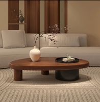 Table basse en bois massif, table à thé, salon, maison, forme spéciale, nouvelle table basse simple
