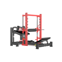 Équipement de gymnastique, plaque de musculation chargée, entraîneur de poussée de la hanche, levage de fessiers 3D, exercice d'entraînement des fessiers, machine de construction