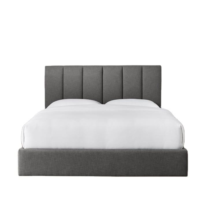 Bedroom hotel double bed living room furniture bed & headboard company