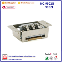 Serrure à combinaison numérique 9902G/I 3 chiffres, mini-serrure de sécurité intégrée sans clé pour boîte à bijoux, tiroir et armoire de rangement