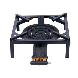 Réchaud à gaz portable haute pression commercial Jumbo <span class=keywords><strong>en</strong></span> <span class=keywords><strong>fonte</strong></span> robuste à brûleur unique pour <span class=keywords><strong>cuisine</strong></span> indienne et usage extérieur - Product Image 1