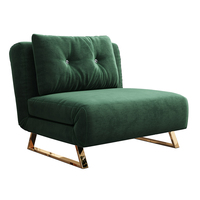 Sofá Cama Convertible Multiusos Moderno, Plegable, para Sala de Estar, con Tapicería de Tela y Estructura Metálica, para Hoteles