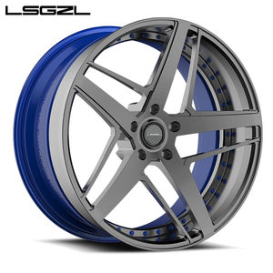 Jantes de voiture personnalisées 17 18 19 20 21 22 28 pouces 17 pouces 5x120 mm Jantes en alliage Jantes de voiture en alliage d'aluminium T6061 pour voiture de luxe - Product Image 2