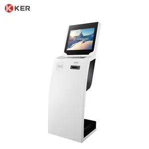 19\21.5 Inches Self Service Ticket Kiosk CE\FCC\ROHS Touch Screen For Kiosk Interactive Floor Stand Android Kiosk Touch Screen