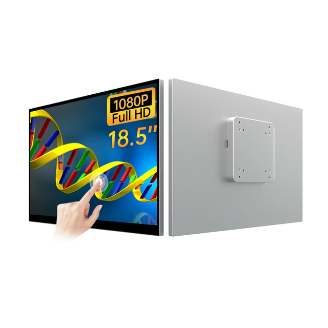 18.5 Inch Medical Grade Monitor FHD Touchscreen 1920x1080p 400nits IPS Industrial Display Customization
