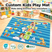 Tapis d'activités pour enfants sur mesure, absorbant les chocs et réduisant le bruit, pour l'éducation préscolaire et la décoration des salles de classe de maternelle