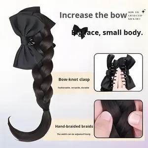 Perruques droites nouvelles perruques <span class=keywords><strong>de</strong></span> mode pour les femmes imperméable à l'eau i-tip cheveux Style européen et américain haute <span class=keywords><strong>queue</strong></span> <span class=keywords><strong>de</strong></span> <span class=keywords><strong>cheval</strong></span> perruque - Product Image 1