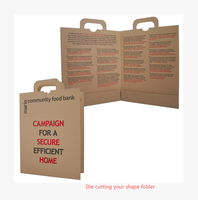 Carpetas de Presentación de Papel Kraft con Ranura para Tarjetas, Laminadas Brillantes Personalizadas, con Acabado Mate, 250gsm 300gsm