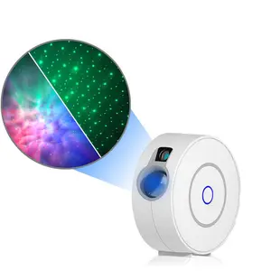 Tuya Wifi Intelligente Sterrenhemel Projector Cirkelvormige Getimede Sterrenhemel Licht App Afstandsbediening Muziek Ritme Sfeer Licht