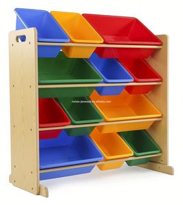 Niños juguete organizador y contenedores <span class=keywords><strong>de</strong></span> almacenamiento Natural/<span class=keywords><strong>primaria</strong></span> - Product Image 2