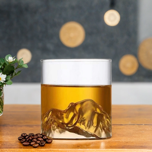 แก้ววิสกี้ทรงภูเขา <span class=keywords><strong>Matterhorn</strong></span> สไตล์ญี่ปุ่นโบราณ ทำจากแก้วบอโรซิลิเกต ขนาด 180 300 มล. - Product Image 2