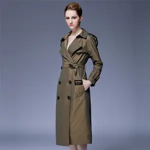 YQ89 Winter Ladies Women Oversized Wool Formal Long Coat Design