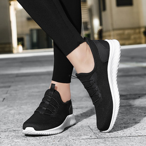Chaussures de sport ultra-légères pour hommes, grande taille, respirantes, à lacets, avec soutien de la voûte plantaire et absorption des chocs - Product Image 3